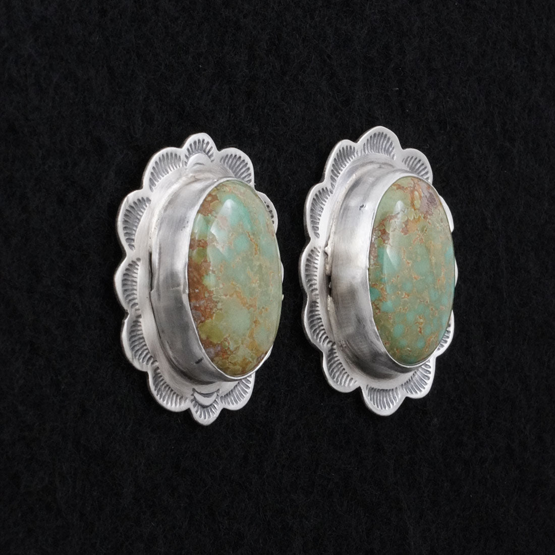 Thomas Francisco Turquoise & Sterling Silver Earrings