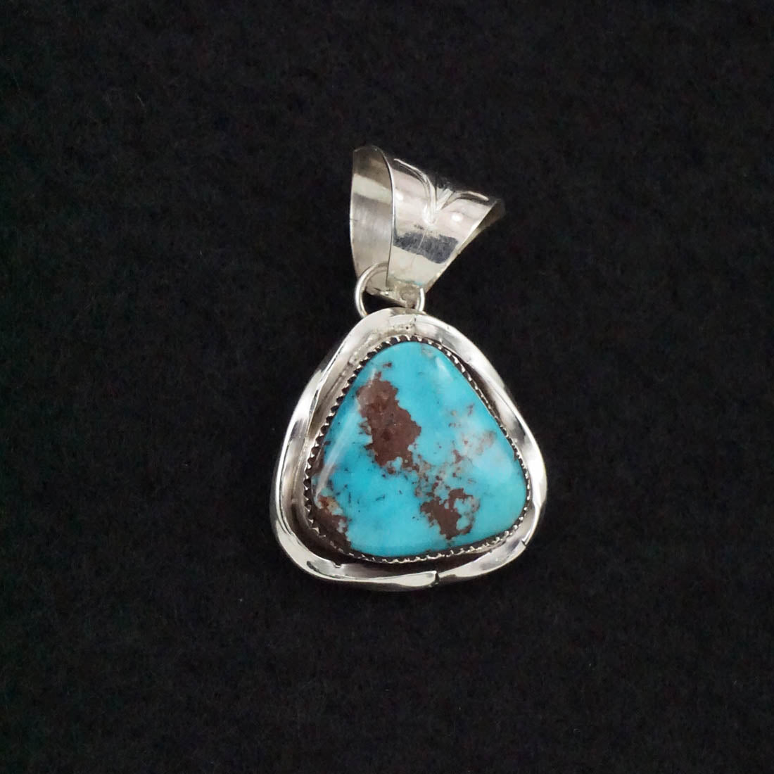 Ernest Hawthorne Turquoise & Sterling Silver Pendant