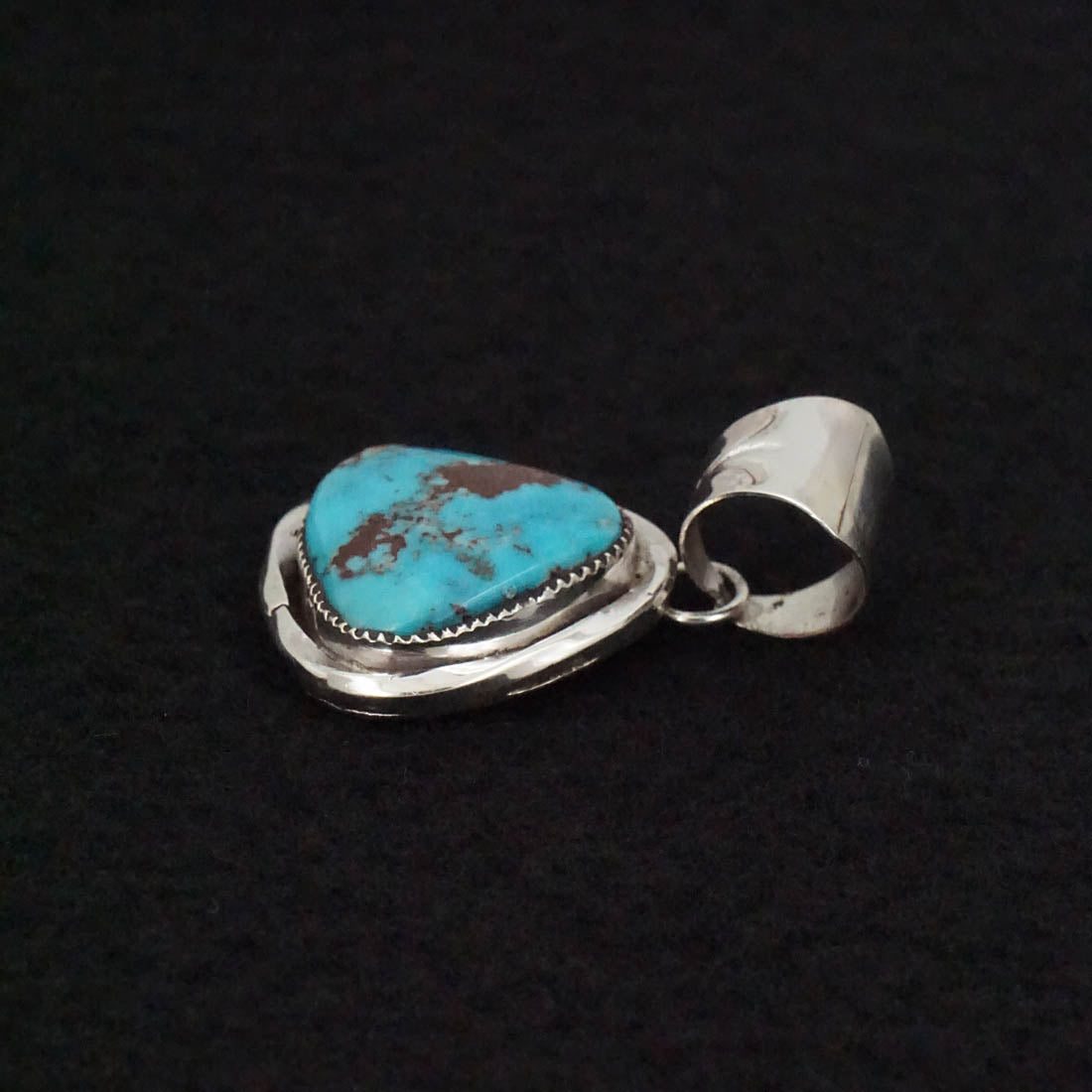 Ernest Hawthorne Turquoise & Sterling Silver Pendant