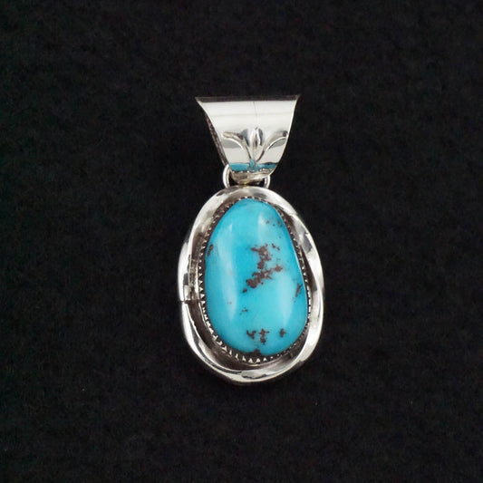 Ernest Hawthorne Turquoise & Sterling Silver Pendant