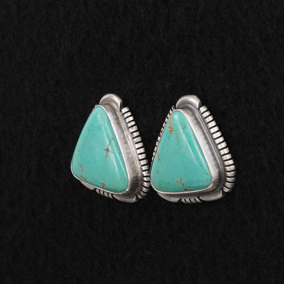 Thomas Francisco Turquoise & Sterling Silver Earrings