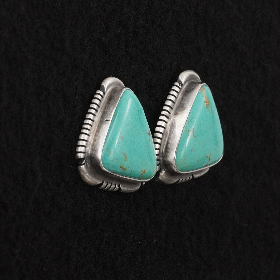Thomas Francisco Turquoise & Sterling Silver Earrings