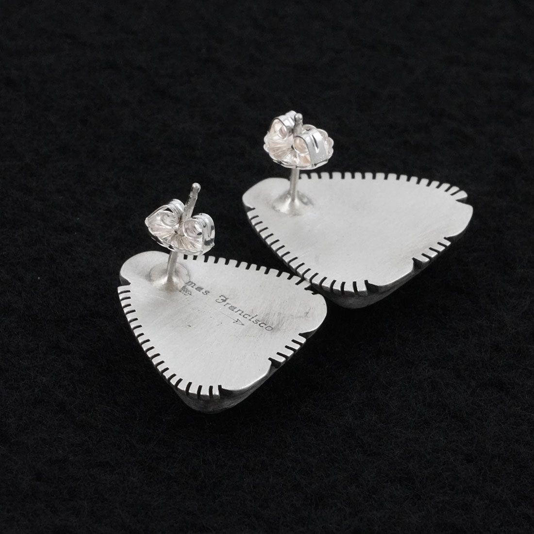 Thomas Francisco Turquoise & Sterling Silver Earrings