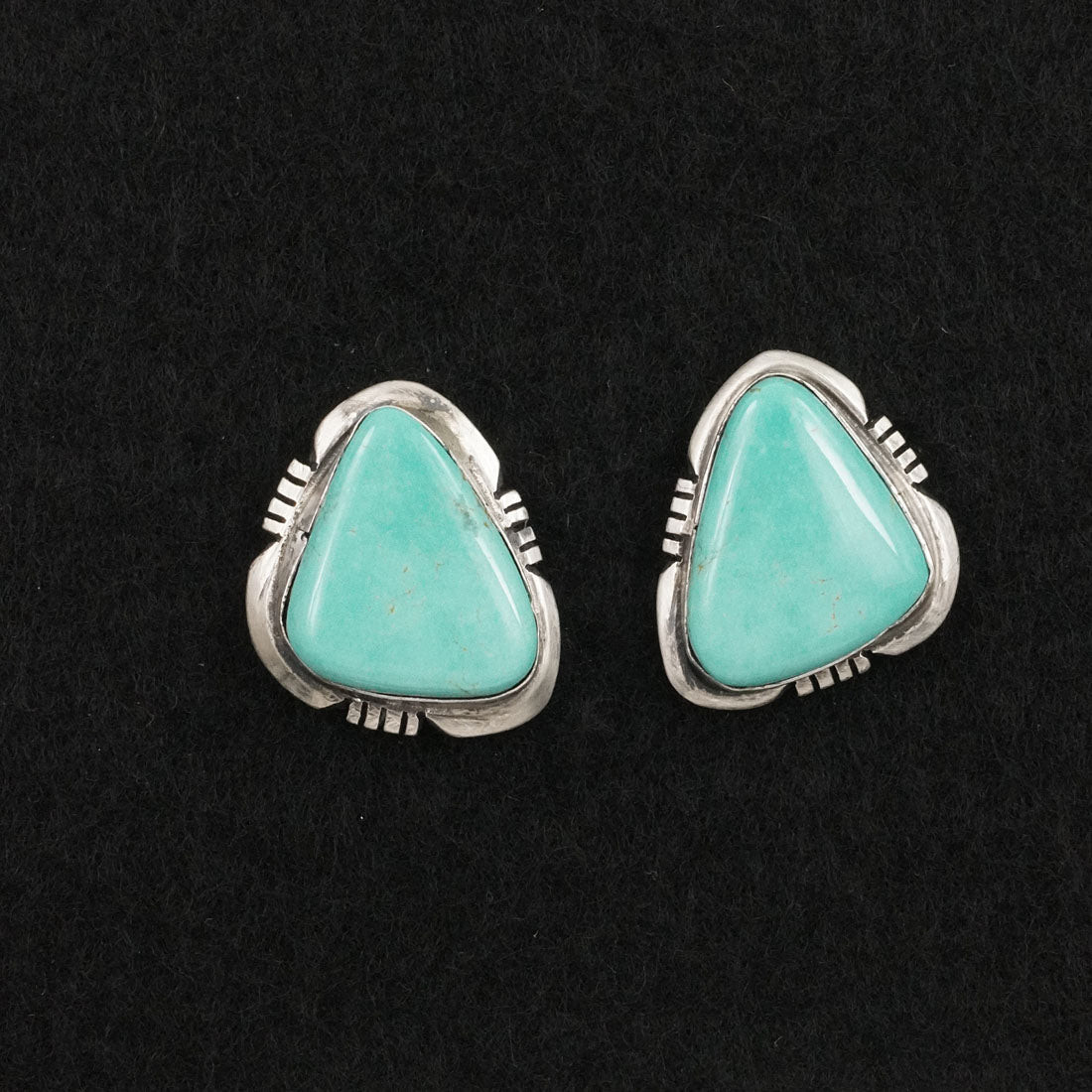 Thomas Francisco Turquoise & Sterling Silver Earrings