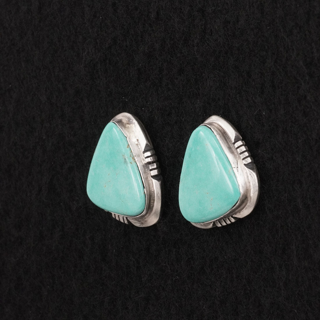 Thomas Francisco Turquoise & Sterling Silver Earrings