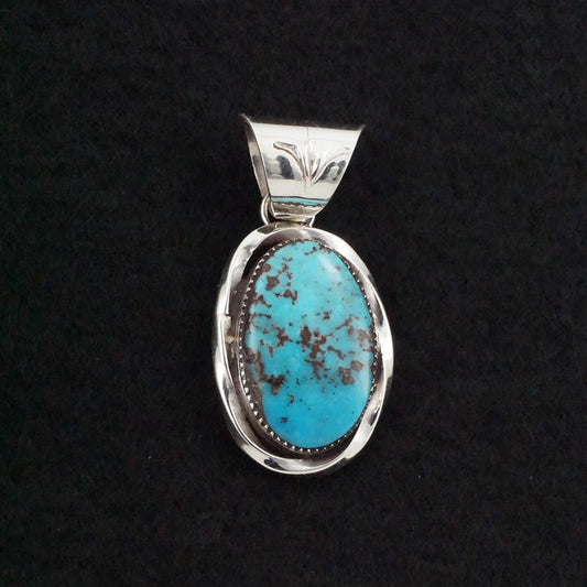 Ernest Hawthorne Turquoise & Sterling Silver Pendant