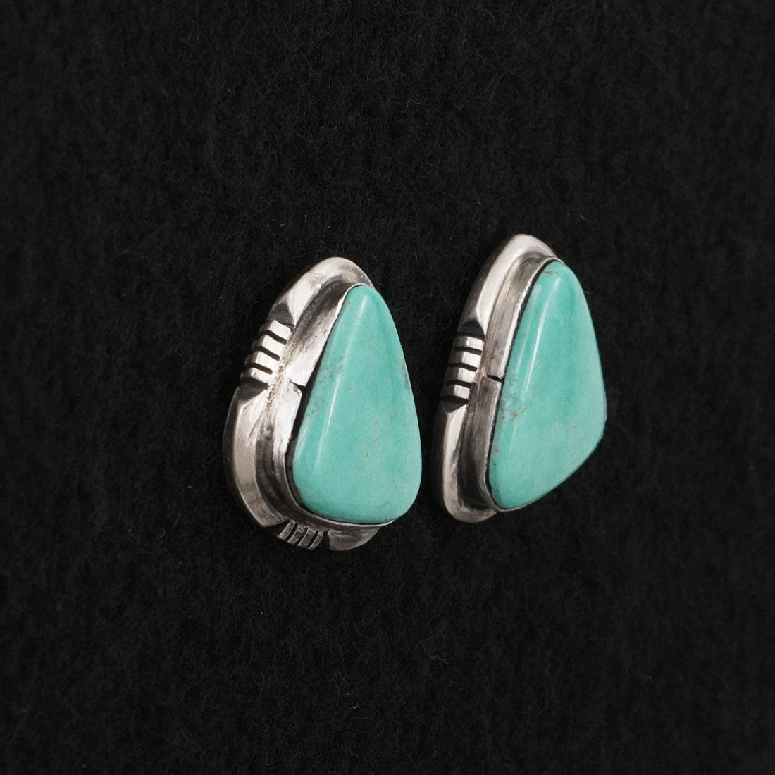 Thomas Francisco Turquoise & Sterling Silver Earrings