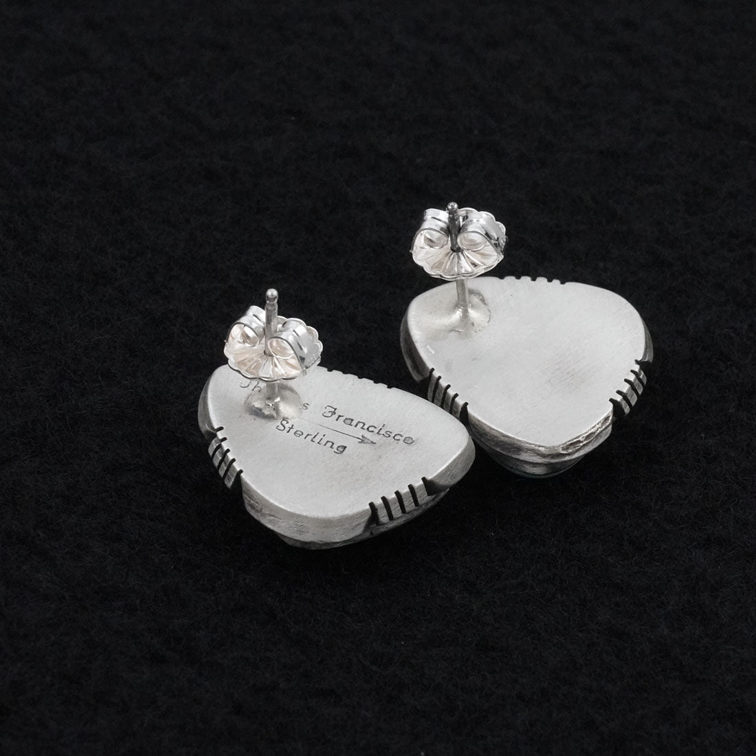 Thomas Francisco Turquoise & Sterling Silver Earrings
