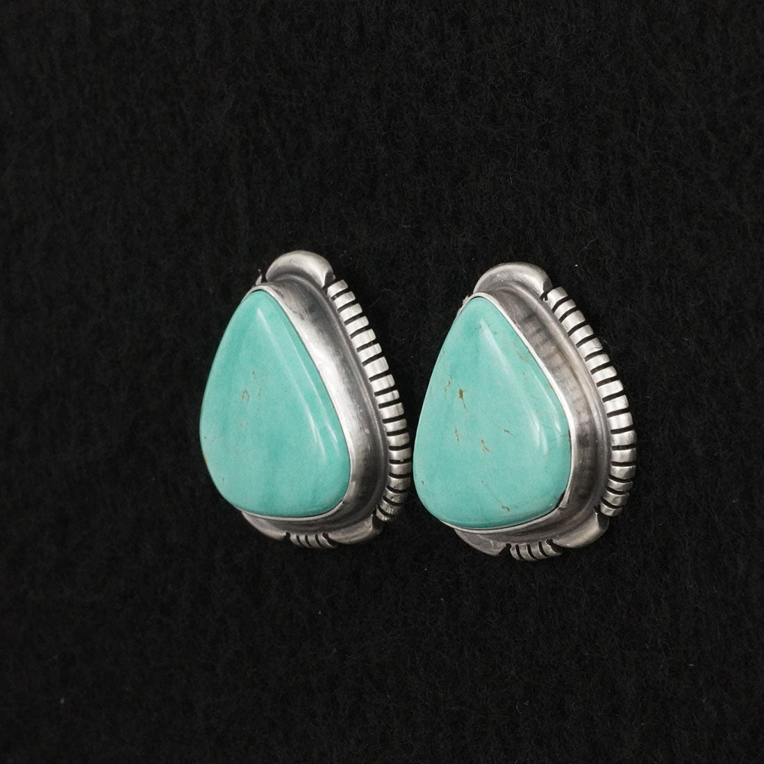 Thomas Francisco Turquoise & Sterling Silver Earrings
