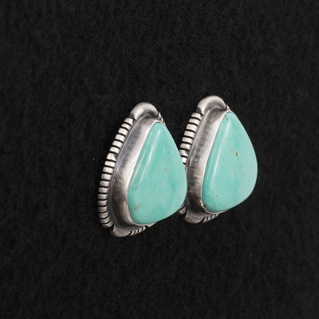Thomas Francisco Turquoise & Sterling Silver Earrings