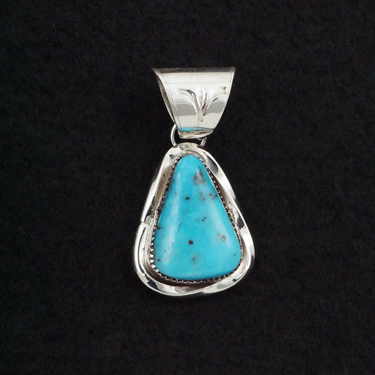 Ernest Hawthorne Turquoise & Sterling Silver Pendant