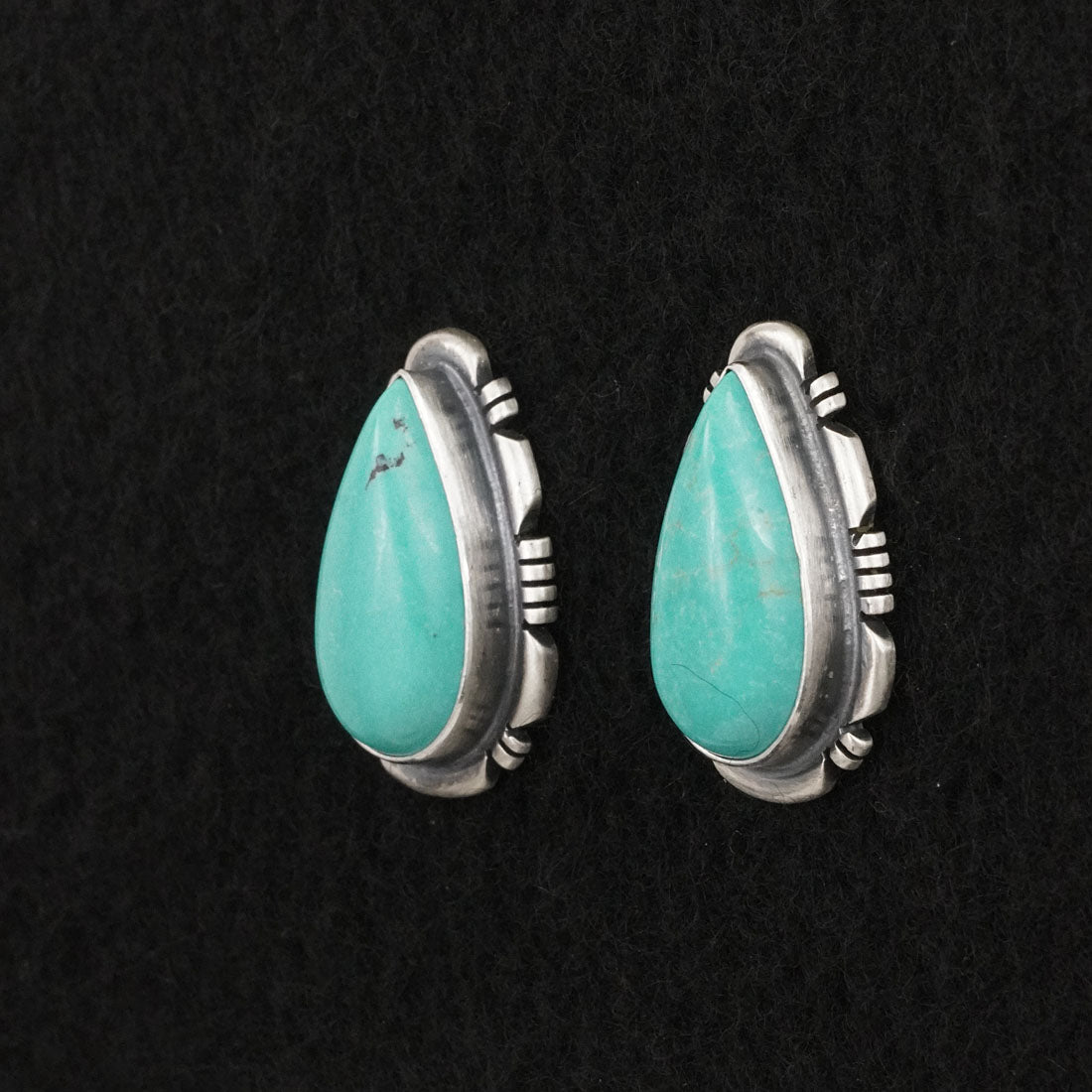 Thomas Francisco Turquoise & Sterling Silver Earrings