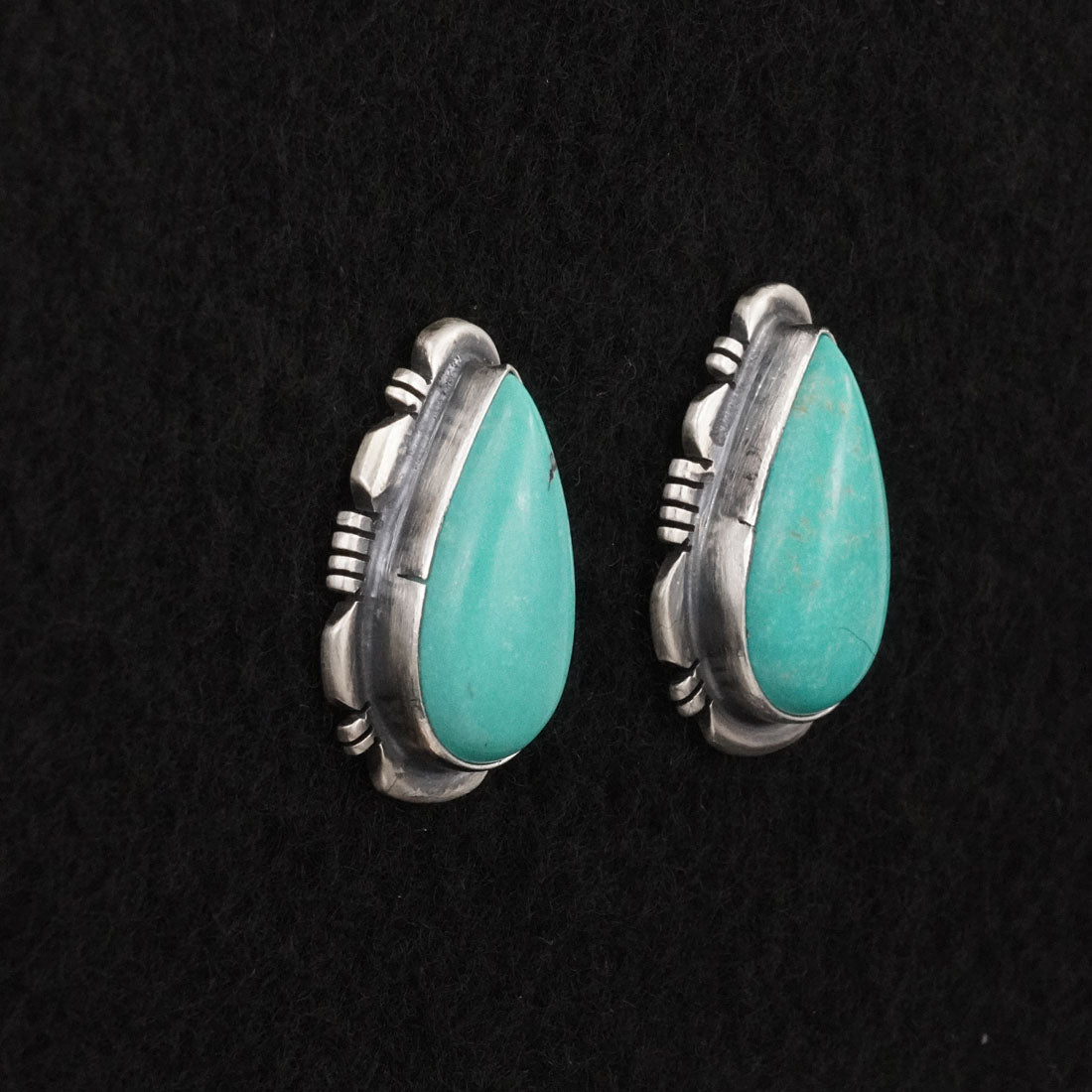 Thomas Francisco Turquoise & Sterling Silver Earrings