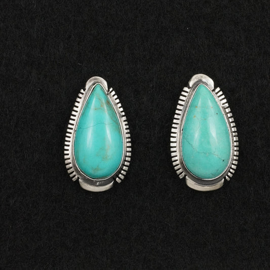 Thomas Francisco Turquoise & Sterling Silver Earrings