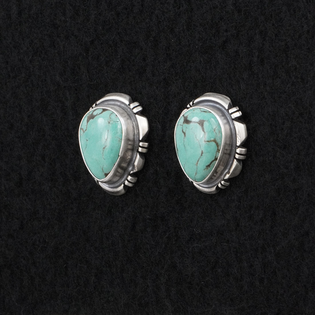 Thomas Francisco Turquoise & Sterling Silver Earrings