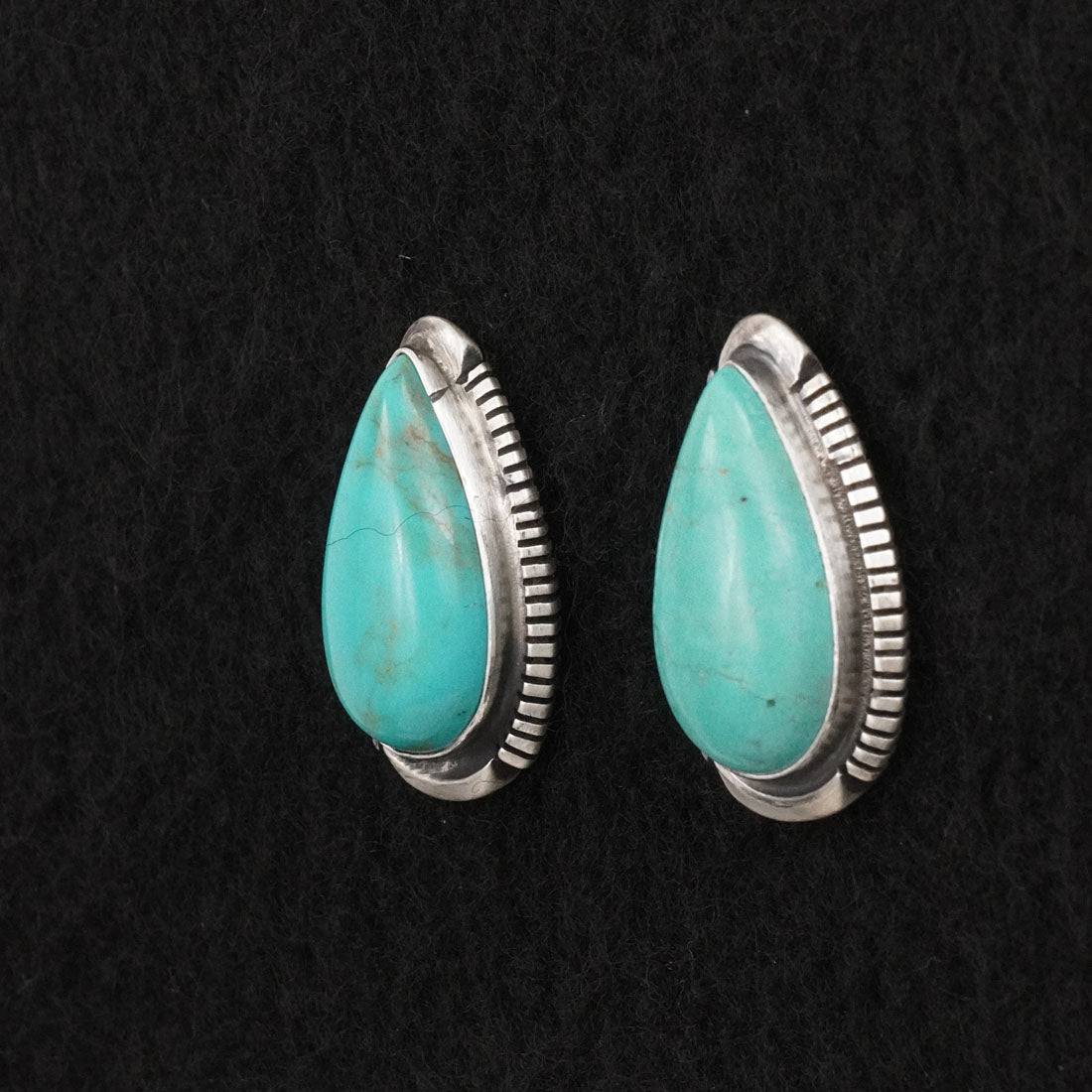 Thomas Francisco Turquoise & Sterling Silver Earrings