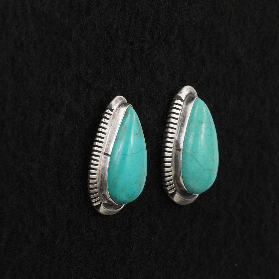 Thomas Francisco Turquoise & Sterling Silver Earrings