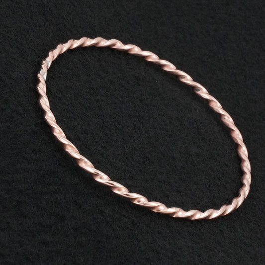 Elaine Tahe Copper Bangle Bracelet