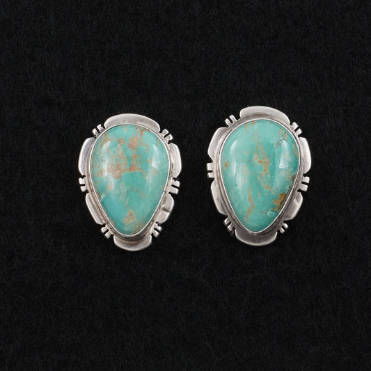 Thomas Francisco Turquoise & Sterling Silver Earrings