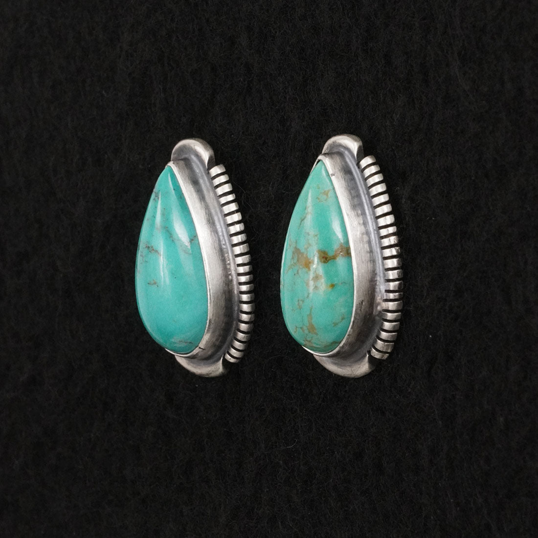 Thomas Francisco Turquoise & Sterling Silver Earrings