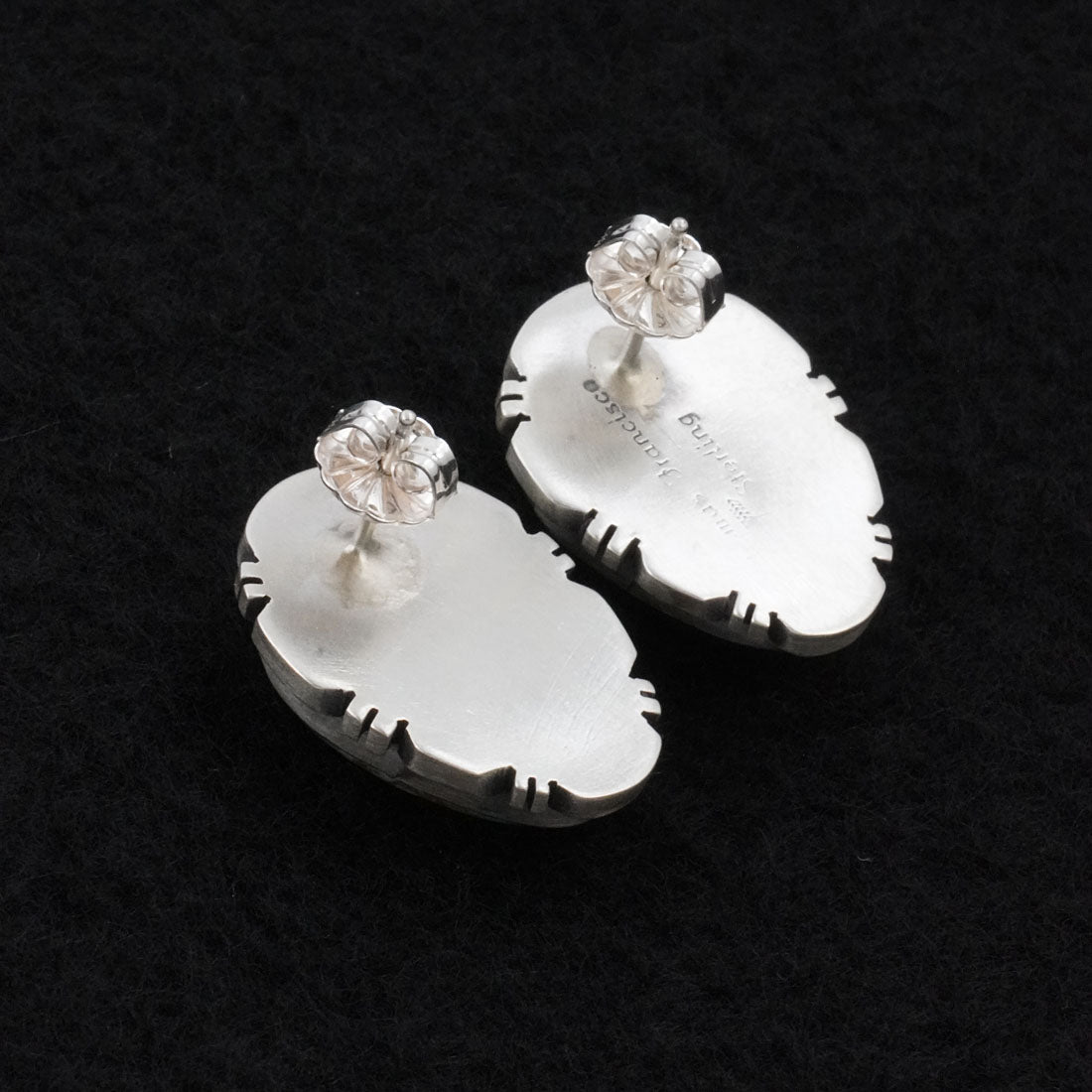 Thomas Francisco Turquoise & Sterling Silver Earrings