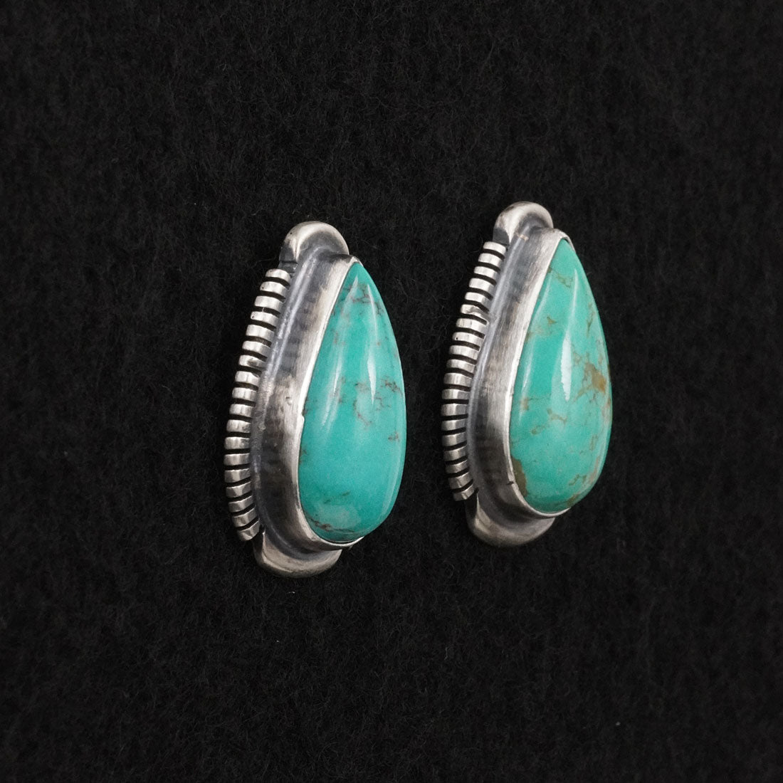 Thomas Francisco Turquoise & Sterling Silver Earrings