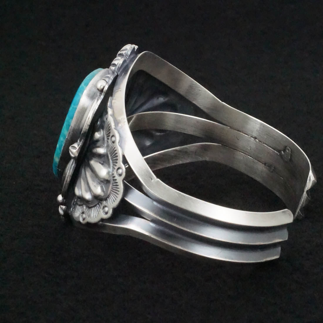 Raymond Delgarito Turquoise & Sterling Silver Bracelet