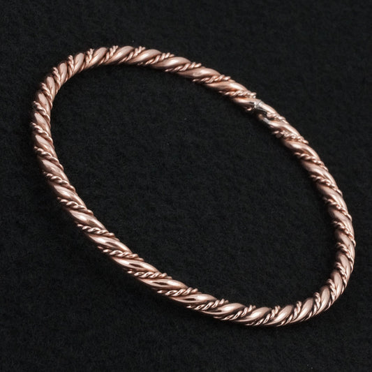 Elaine Tahe Copper Bangle Bracelet