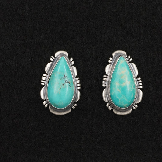 Thomas Francisco Turquoise & Sterling Silver Earrings
