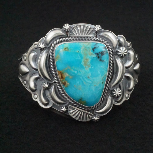 Raymond Delgarito Turquoise & Sterling Silver Bracelet