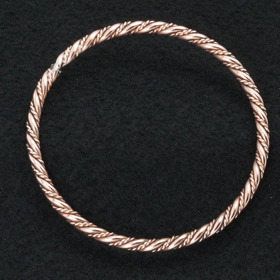 Elaine Tahe Copper Bangle Bracelet