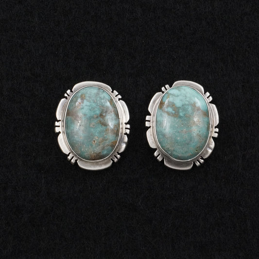 Thomas Francisco Turquoise & Sterling Silver Earrings