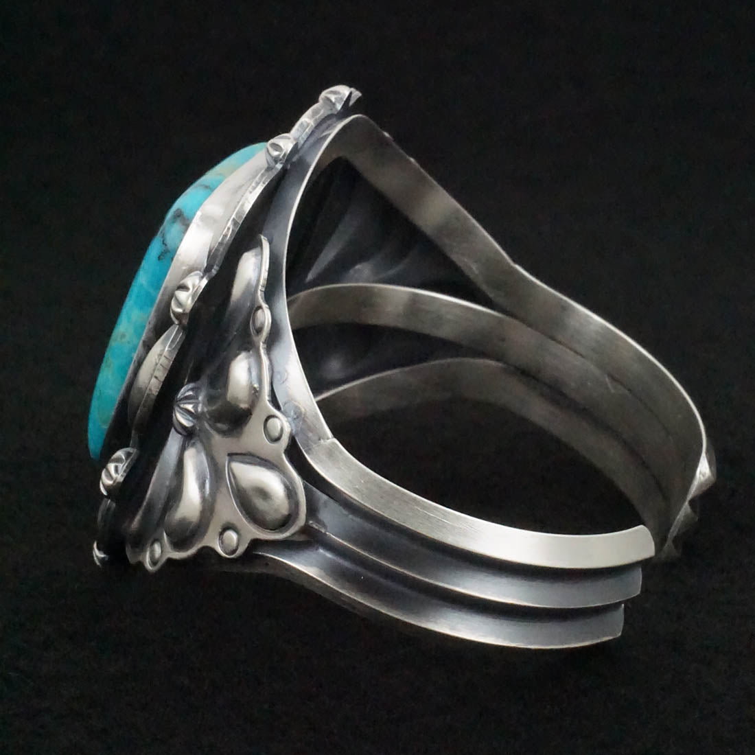 Raymond Delgarito Turquoise & Sterling Silver Bracelet