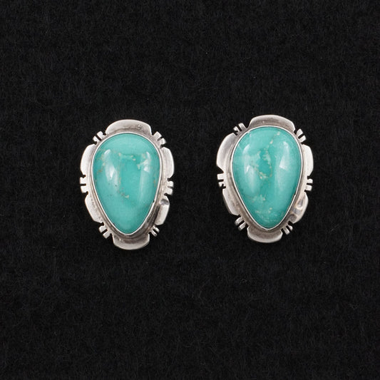 Thomas Francisco Turquoise & Sterling Silver Earrings