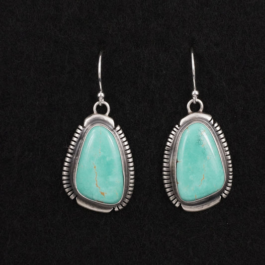 Thomas Francisco Turquoise & Sterling Silver Earrings