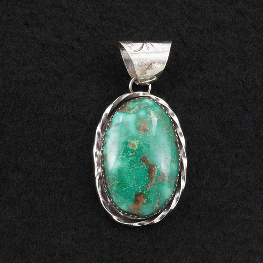 Ernest Hawthorne Turquoise & Sterling Silver Pendant