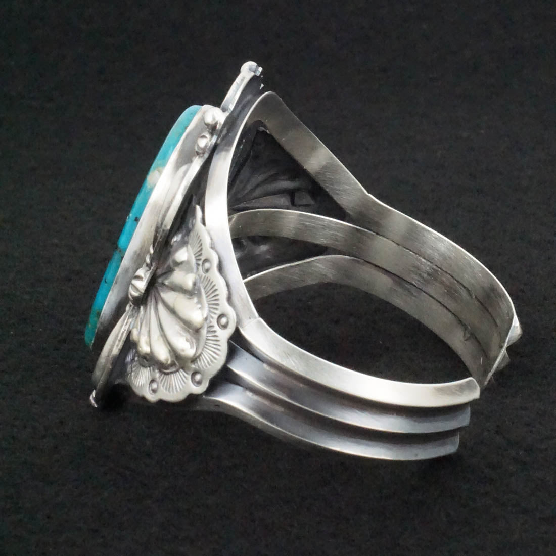 Raymond Delgarito Turquoise & Sterling Silver Bracelet