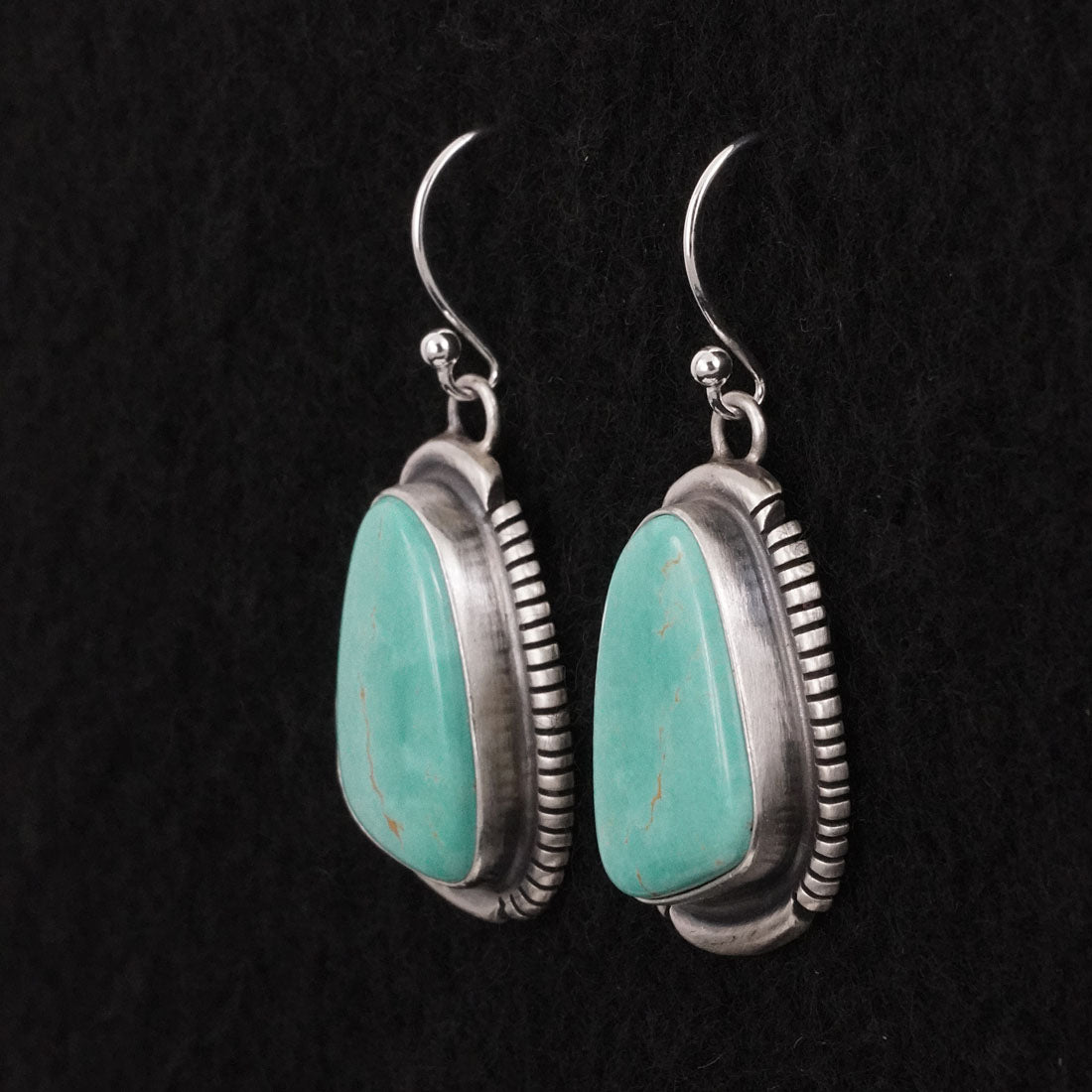 Thomas Francisco Turquoise & Sterling Silver Earrings
