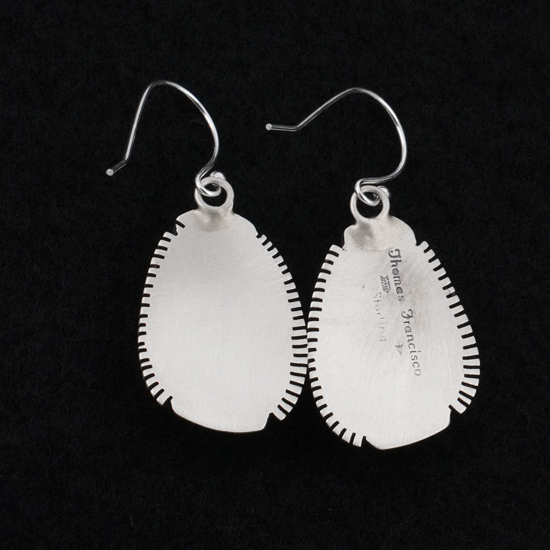 Thomas Francisco Turquoise & Sterling Silver Earrings