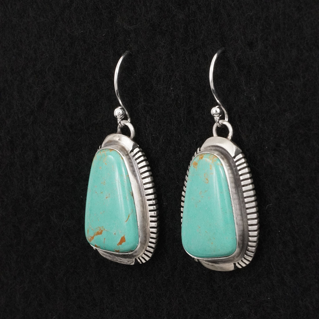 Thomas Francisco Turquoise & Sterling Silver Earrings