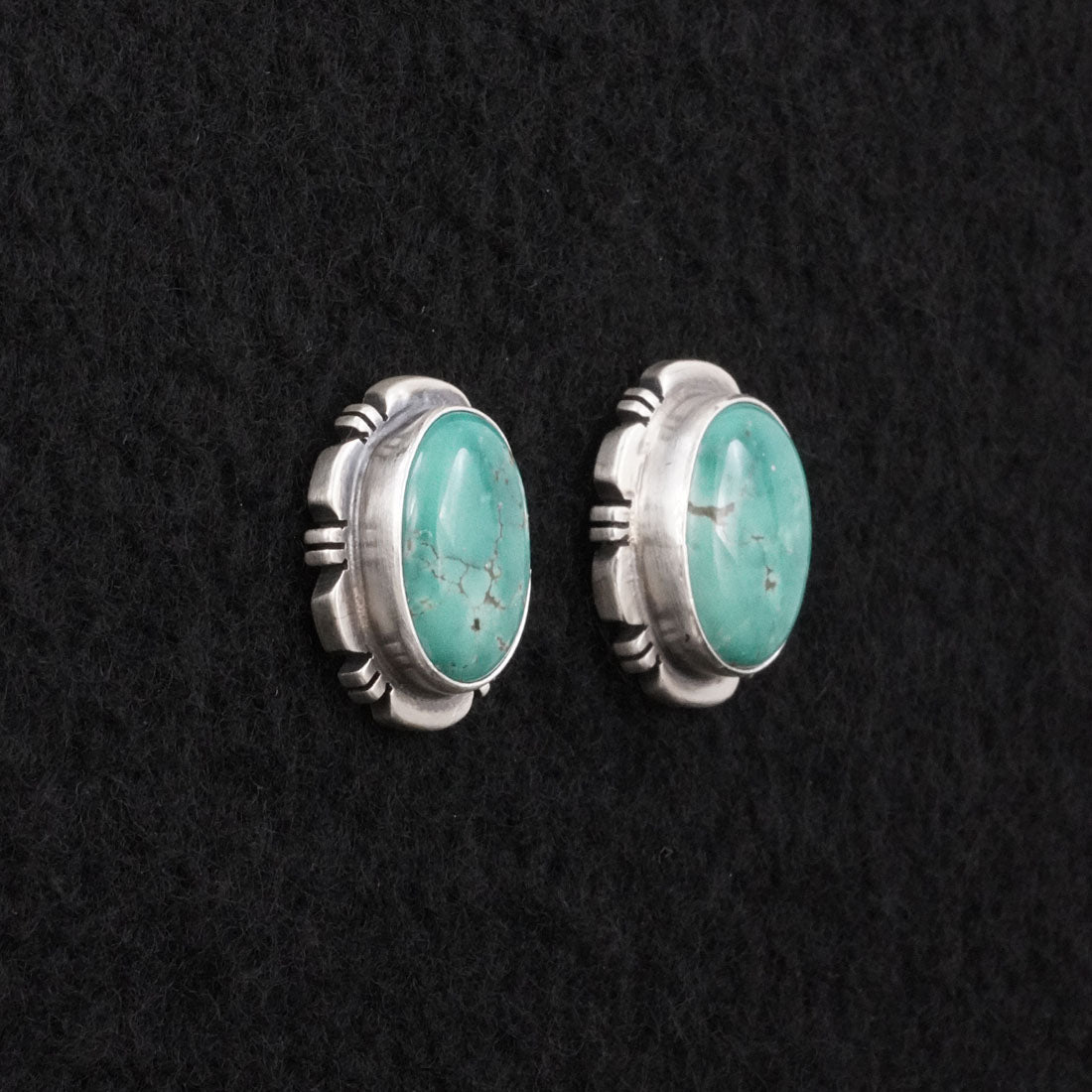 Thomas Francisco Turquoise & Sterling Silver Earrings