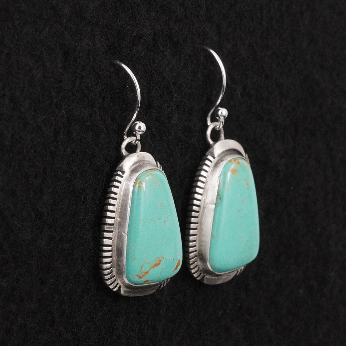 Thomas Francisco Turquoise & Sterling Silver Earrings