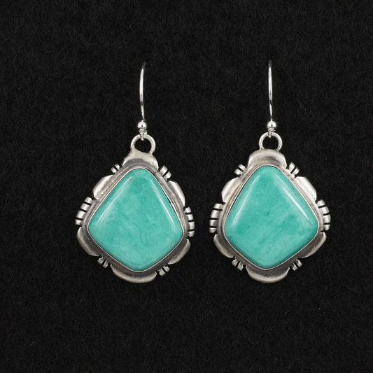 Thomas Francisco Turquoise & Sterling Silver Earrings