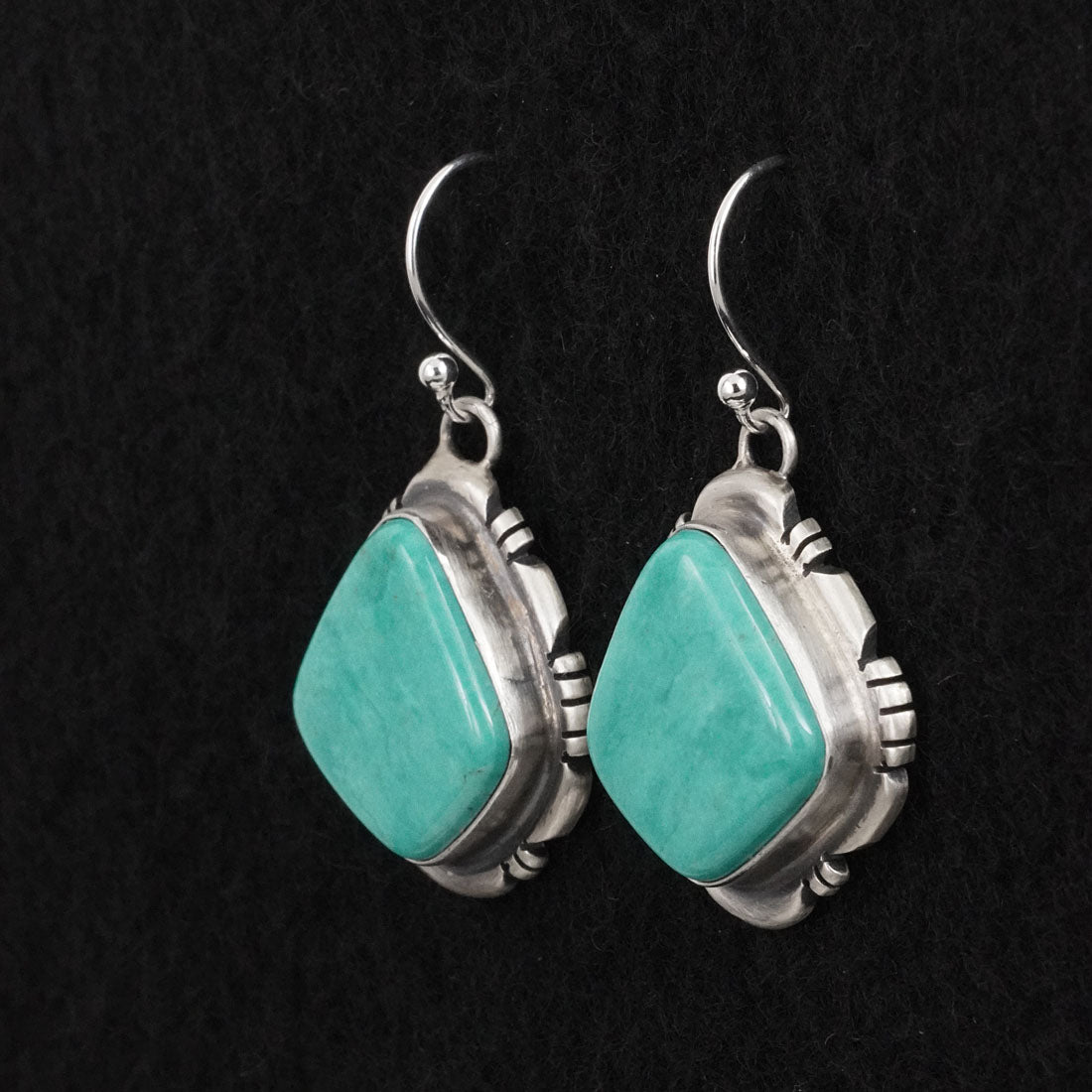Thomas Francisco Turquoise & Sterling Silver Earrings