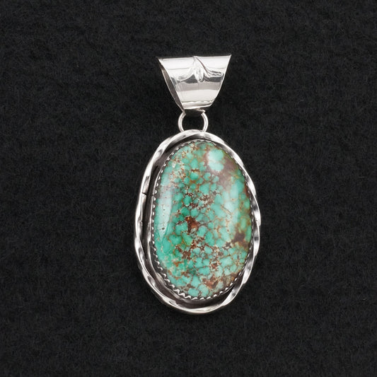 Ernest Hawthorne Turquoise & Sterling Silver Pendant
