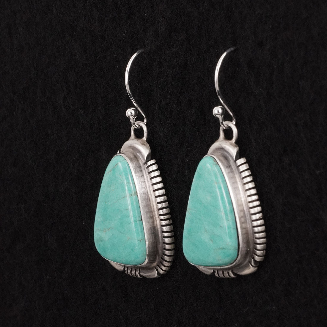 Thomas Francisco Turquoise & Sterling Silver Earrings