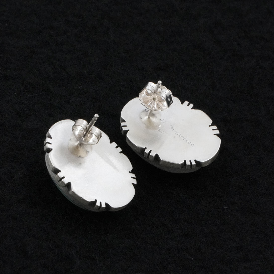 Thomas Francisco Turquoise & Sterling Silver Earrings