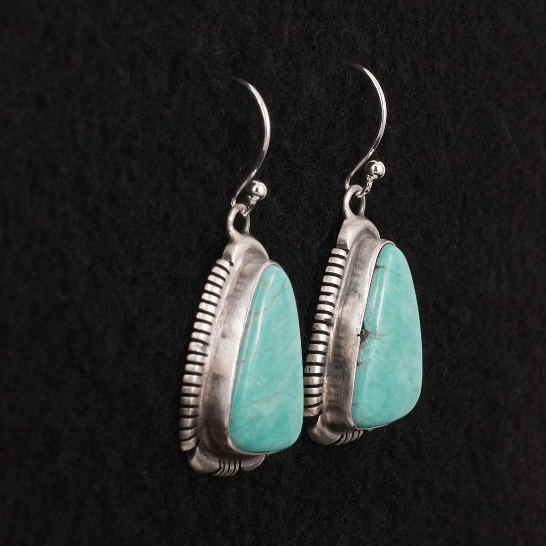 Thomas Francisco Turquoise & Sterling Silver Earrings