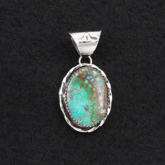 Ernest Hawthorne Turquoise & Sterling Silver Pendant