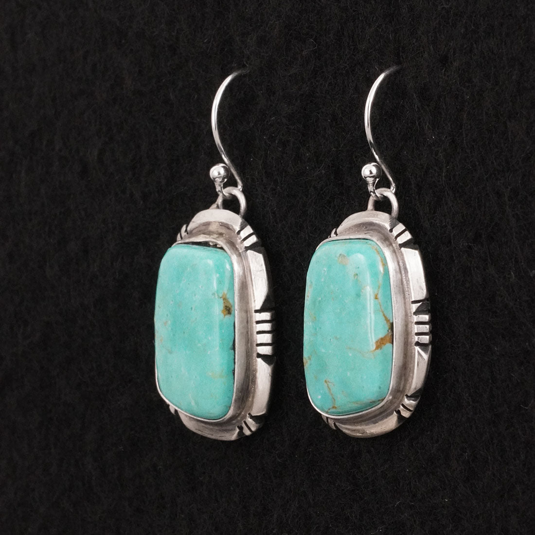 Thomas Francisco Turquoise & Sterling Silver Earrings
